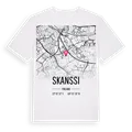 Skanssi karta t-shirt