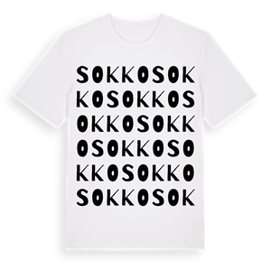 Sokko ordlek t-shirt – ekologisk bomull t-shirt från Pinshirt