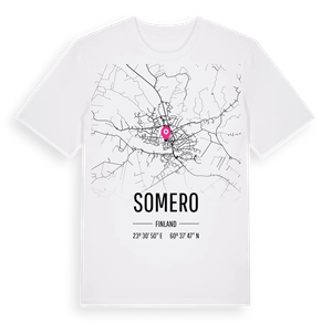 Somero karta t-shirt – ekologisk bomull t-shirt från Pinshirt