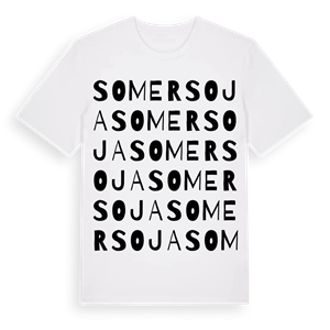 Somersoja ordlek t-shirt – ekologisk bomull t-shirt från Pinshirt