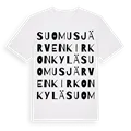 Suomusjärven kirkonkylä ordlek t-shirt