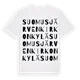 Suomusjärven kirkonkylä ordlek t-shirt