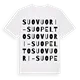 Suovuori-Suopelto ordlek t-shirt