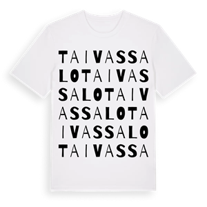 Taivassalo ordlek t-shirt – ekologisk bomull t-shirt från Pinshirt