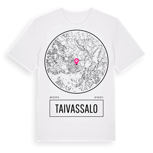 Taivassalo t-shirt – ekologisk bomull t-shirt från Pinshirt