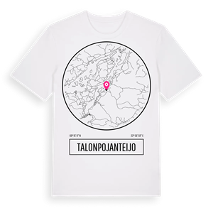 Talonpojanteijo t-shirt – ekologisk bomull t-shirt från Pinshirt