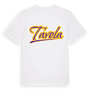 Tavola baseball t-shirt – ekologisk bomull t-shirt från Pinshirt