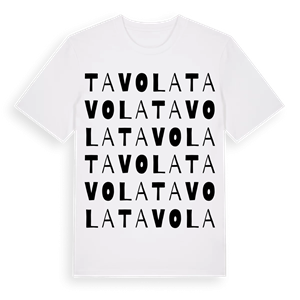 Tavola ordlek t-shirt – ekologisk bomull t-shirt från Pinshirt