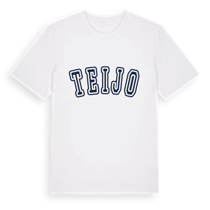 Teijo college t-shirt – ekologisk bomull t-shirt från Pinshirt