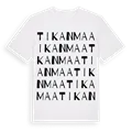 Tikanmaa ordlek t-shirt
