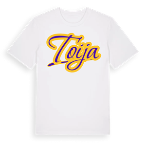 Toija baseball t-shirt – ekologisk bomull t-shirt från Pinshirt