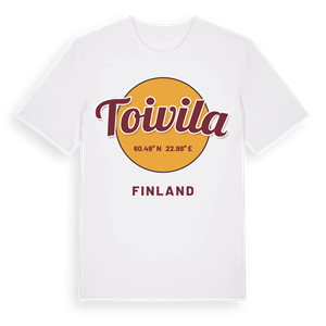 Toivila cirkel t-shirt – ekologisk bomull t-shirt från Pinshirt