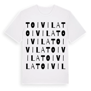 Toivila ordlek t-shirt – ekologisk bomull t-shirt från Pinshirt