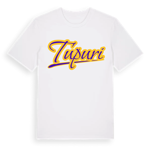 Tupuri baseball t-shirt – ekologisk bomull t-shirt från Pinshirt