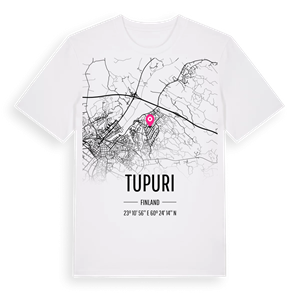 Tupuri karta t-shirt – ekologisk bomull t-shirt från Pinshirt