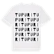 Tupuri ordlek t-shirt