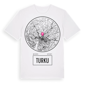 Turku t-shirt – ekologisk bomull t-shirt från Pinshirt