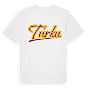 Turku baseball t-shirt – ekologisk bomull t-shirt från Pinshirt