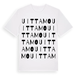 Uittamo ordlek t-shirt – ekologisk bomull t-shirt från Pinshirt
