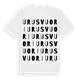 Urusvuori ordlek t-shirt