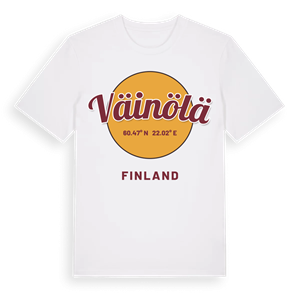 Väinölä cirkel t-shirt – ekologisk bomull t-shirt från Pinshirt