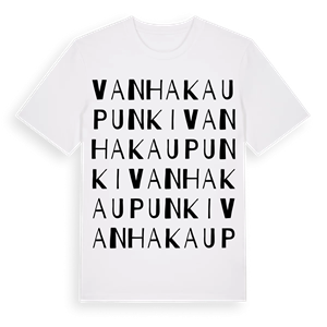 Vanhakaupunki ordlek t-shirt – ekologisk bomull t-shirt från Pinshirt