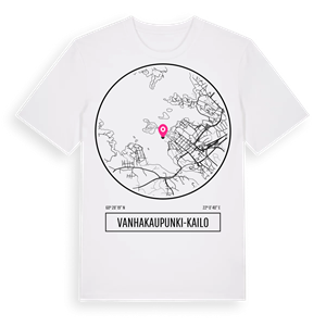 Vanhakaupunki-Kailo t-shirt – ekologisk bomull t-shirt från Pinshirt