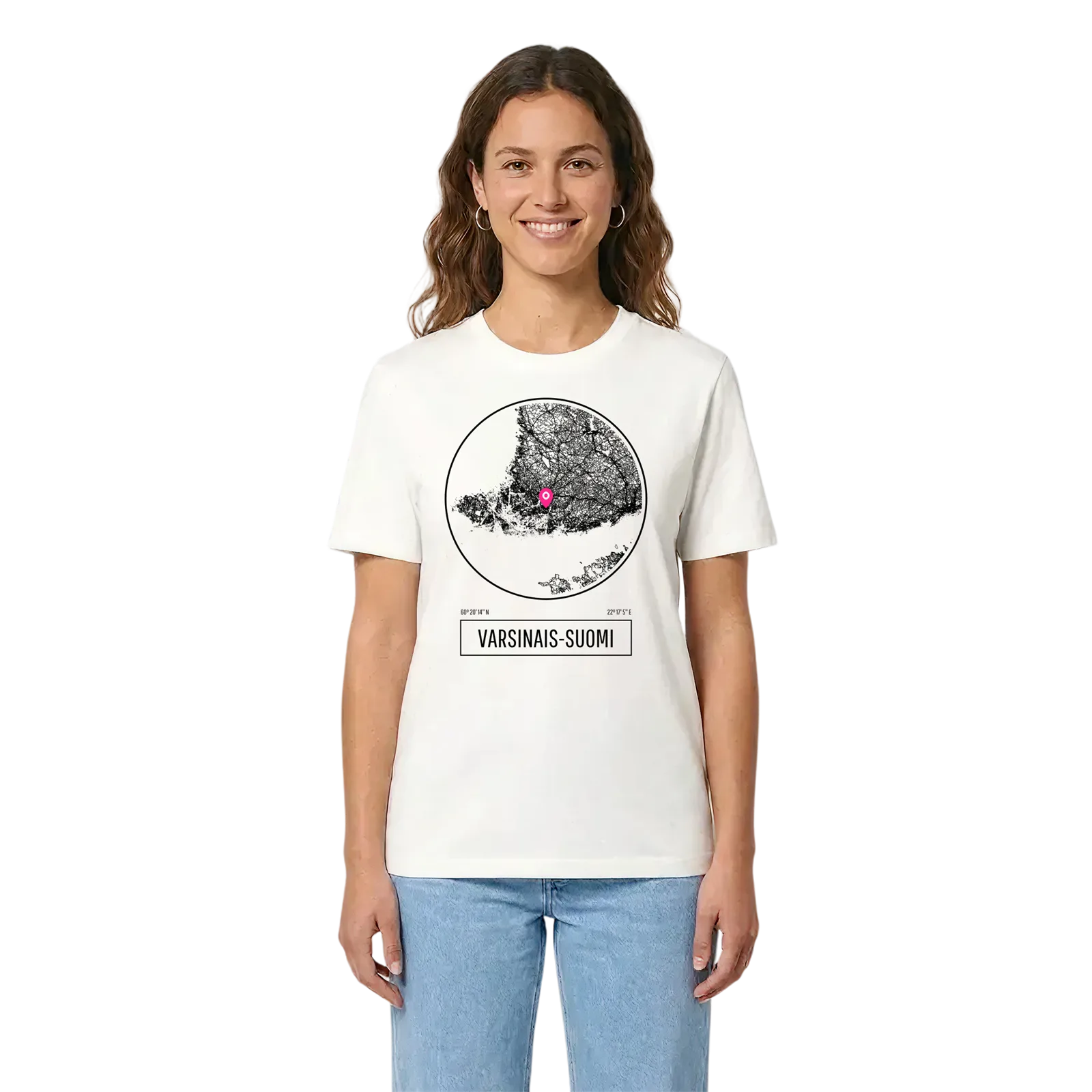 Varsinais-Suomi t-shirt – White, i miljö