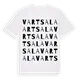 Vartsala ordlek t-shirt