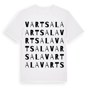 Vartsala ordlek t-shirt – ekologisk bomull t-shirt från Pinshirt