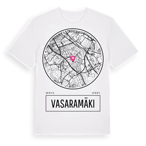 Vasaramäki t-shirt – ekologisk bomull t-shirt från Pinshirt