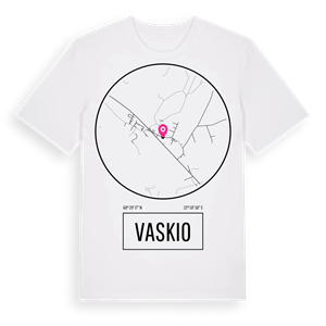 Vaskio t-shirt – ekologisk bomull t-shirt från Pinshirt