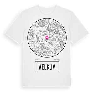 Velkua t-shirt – ekologisk bomull t-shirt från Pinshirt