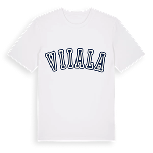 Viiala college t-shirt – ekologisk bomull t-shirt från Pinshirt