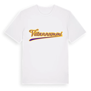 Viitannummi baseball t-shirt – ekologisk bomull t-shirt från Pinshirt