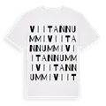 Viitannummi ordlek t-shirt