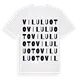 Viluluoto ordlek t-shirt