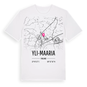 Yli-Maaria karta t-shirt – ekologisk bomull t-shirt från Pinshirt