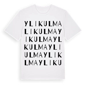 Ylikulma ordlek t-shirt – ekologisk bomull t-shirt från Pinshirt