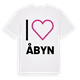 Jag älskar Åbyn t-shirt stort tryck