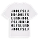 Adolfslund ordlek t-shirt