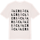 Vintage White t-shirt med Åkerbäck ordlek t-shirt