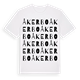 Åkerbo ordlek t-shirt