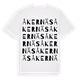 Åkernäs ordlek t-shirt