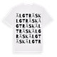 Älgträsk ordlek t-shirt