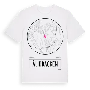 Ålidbacken t-shirt – ekologisk bomull t-shirt från Pinshirt