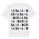 Alskaliden ordlek t-shirt