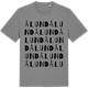 Mid Heather Gray t-shirt med Ålund ordlek t-shirt