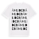 Åmliden ordlek t-shirt