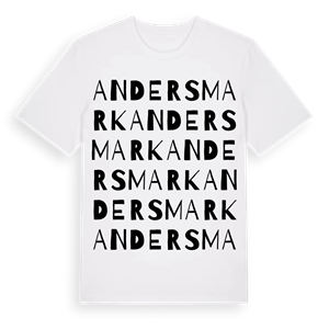 Andersmark ordlek t-shirt – ekologisk bomull t-shirt från Pinshirt